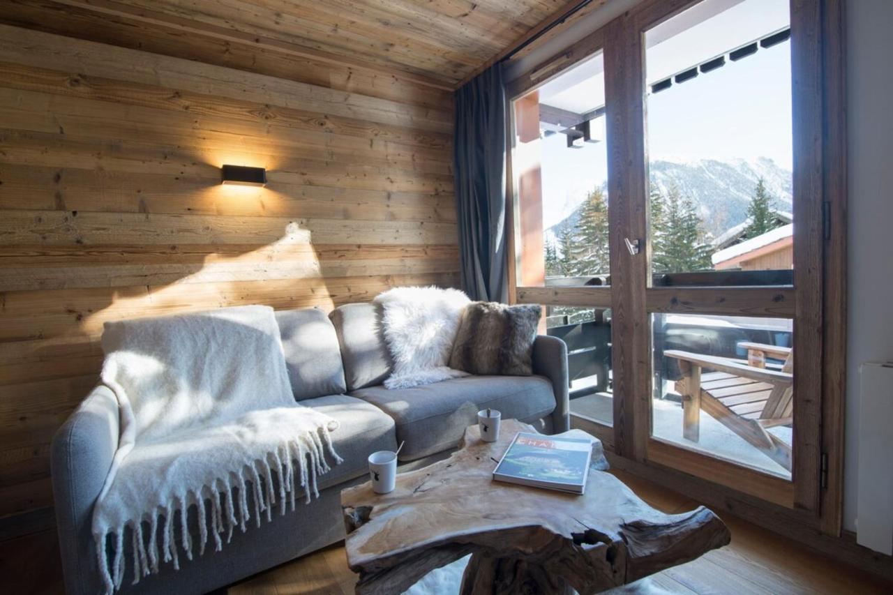 Les Brigues - Appartement Avec Vue Sur La Montagne Et Acces Aux Pistes Courchevel Dış mekan fotoğraf